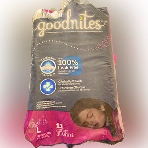 🤩3/$15🤩 Goodnites Bedtime Underwear Large